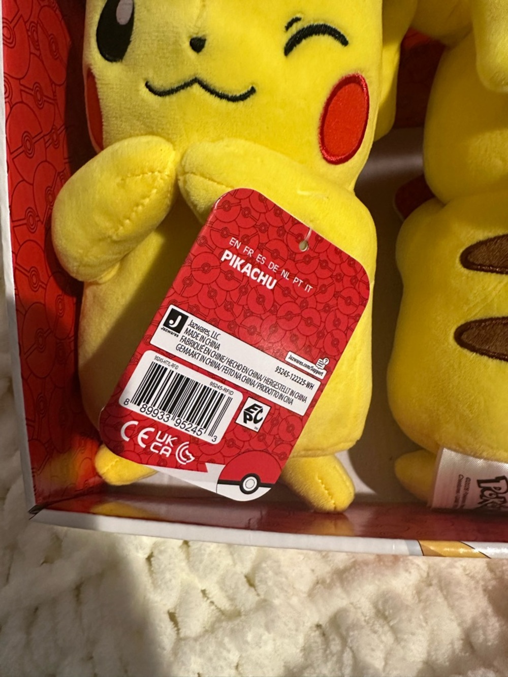 Pikachu Plush Toy - NWTs - Picture 7 of 7